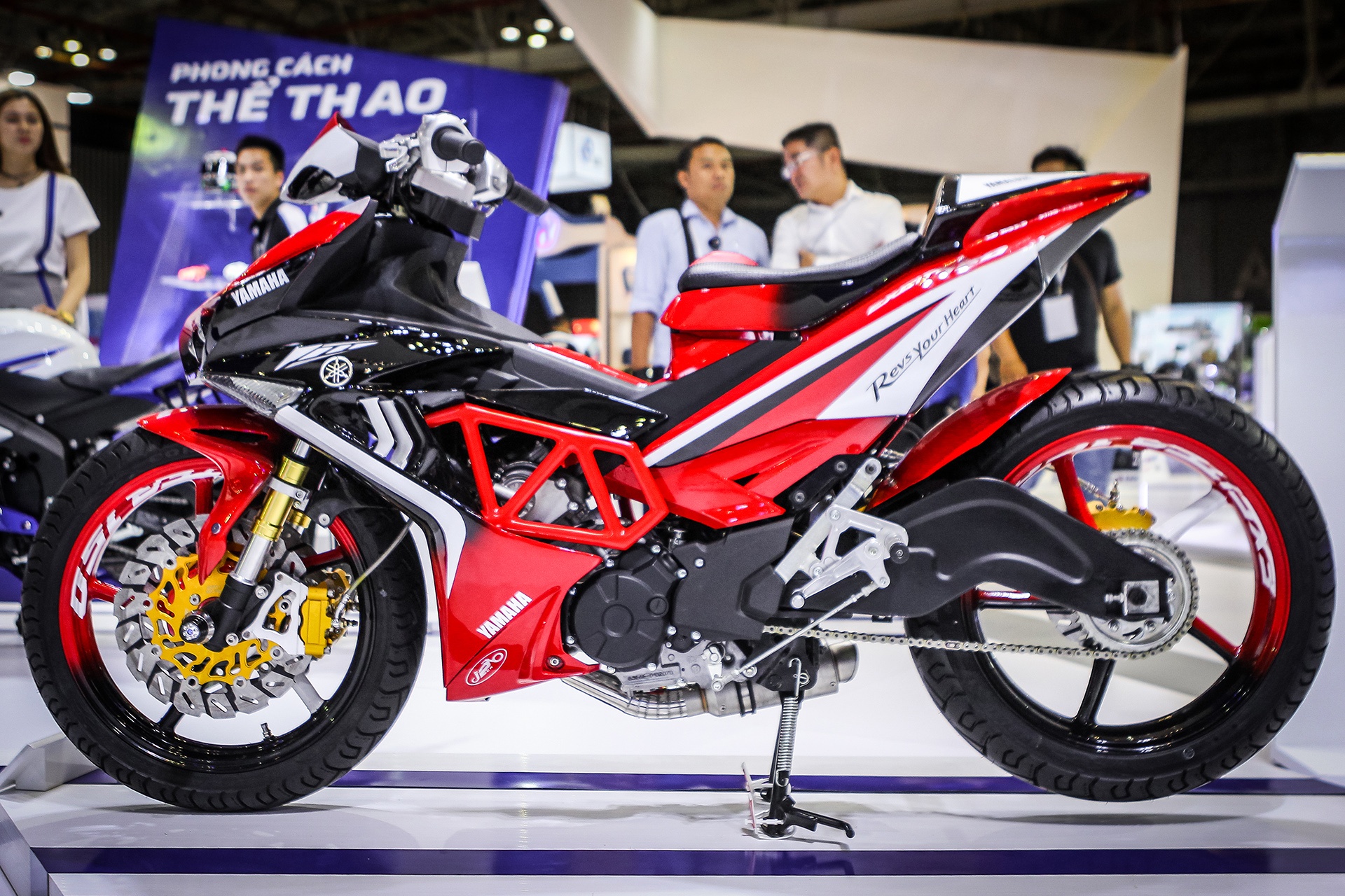 Yamaha Exciter 150 độ xe đua ảnh 1 Yamaha Exciter 150 do xe dua anh 1