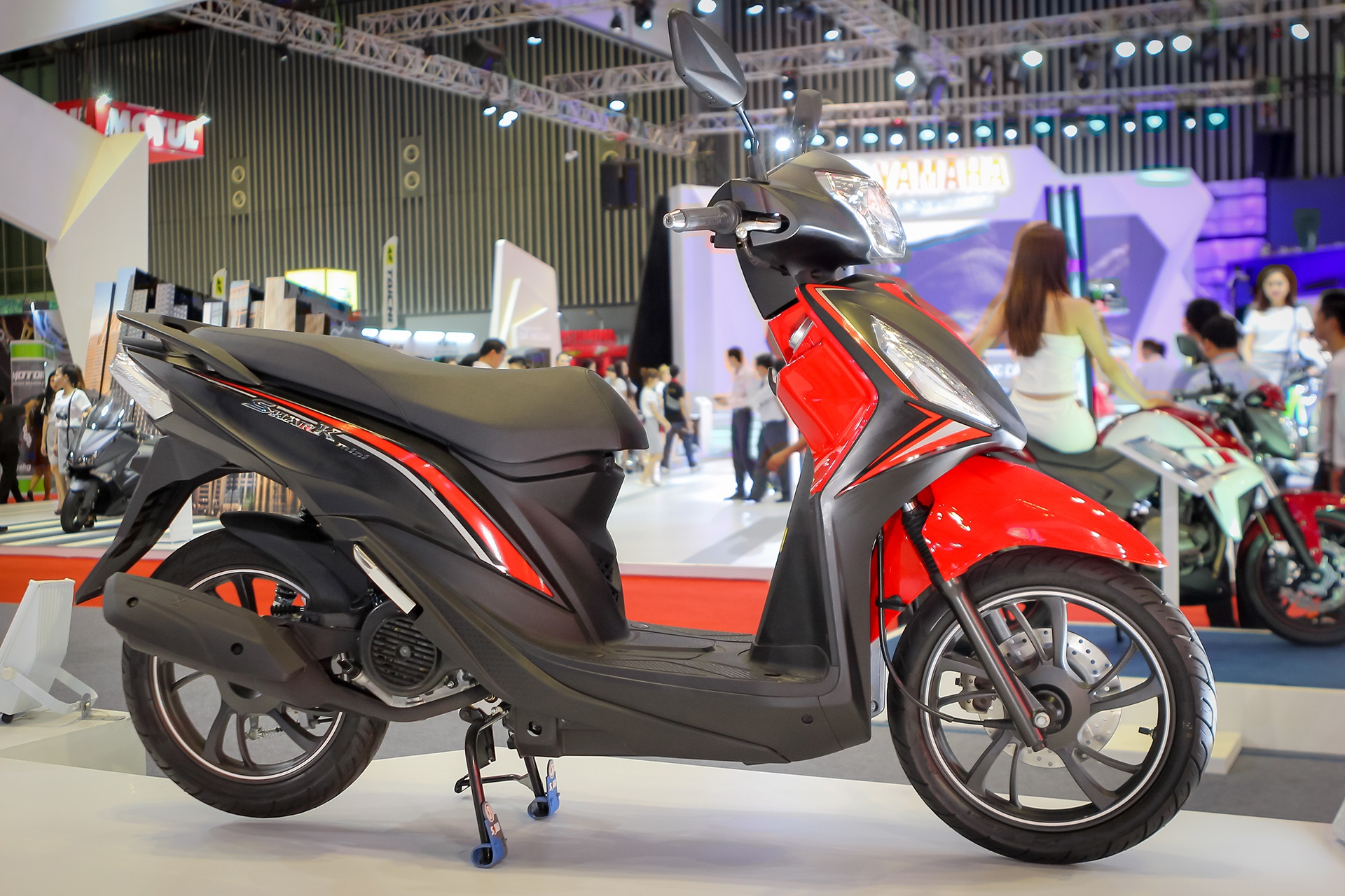 Shark Mini 125 - doi thu Honda Vision hinh anh
