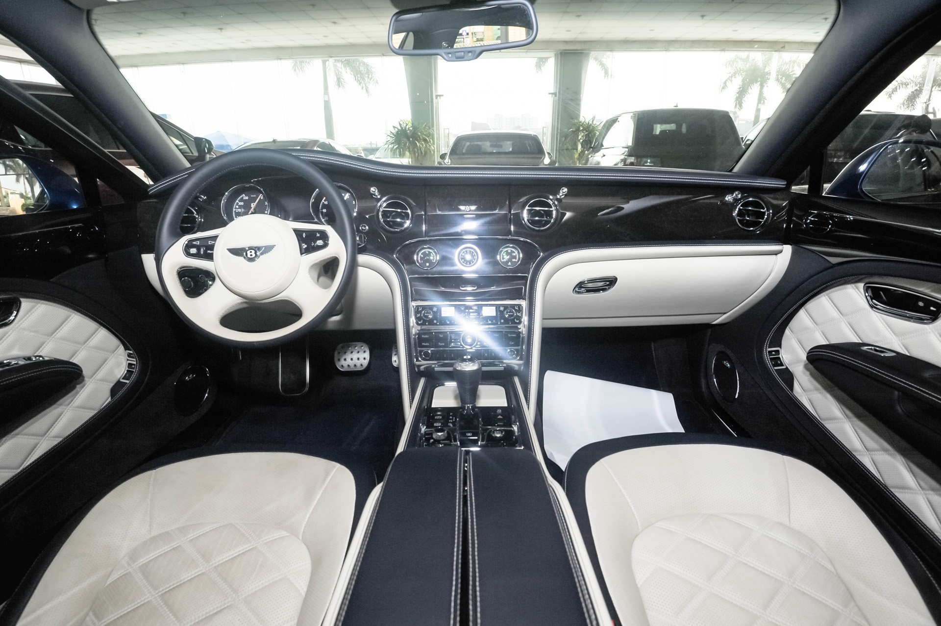 Bentley Mulsanne Speed xanh duong anh 6