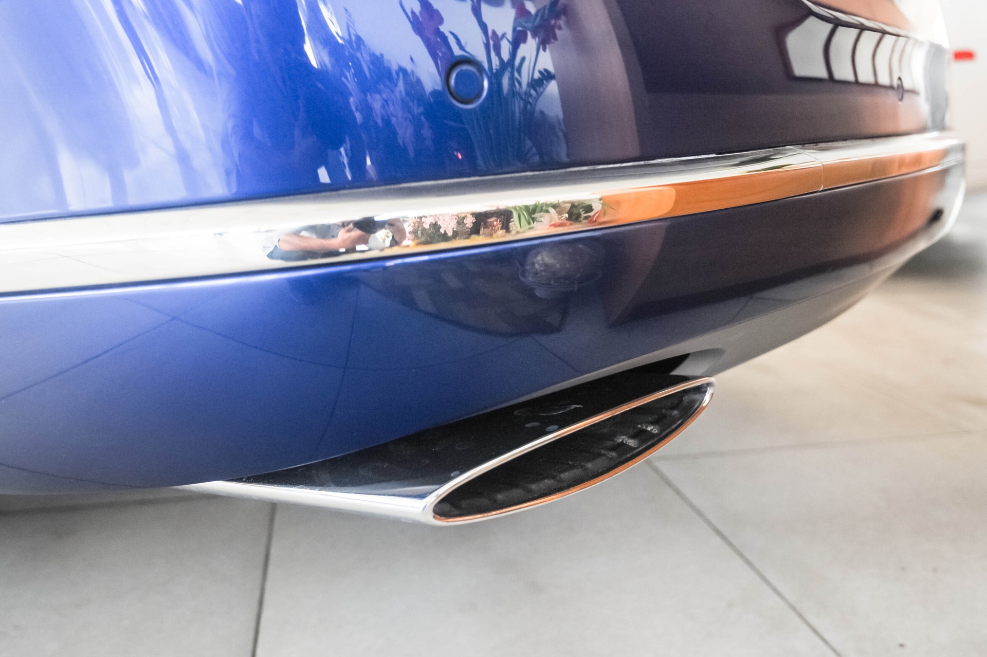 Bentley Mulsanne Speed xanh duong anh 5