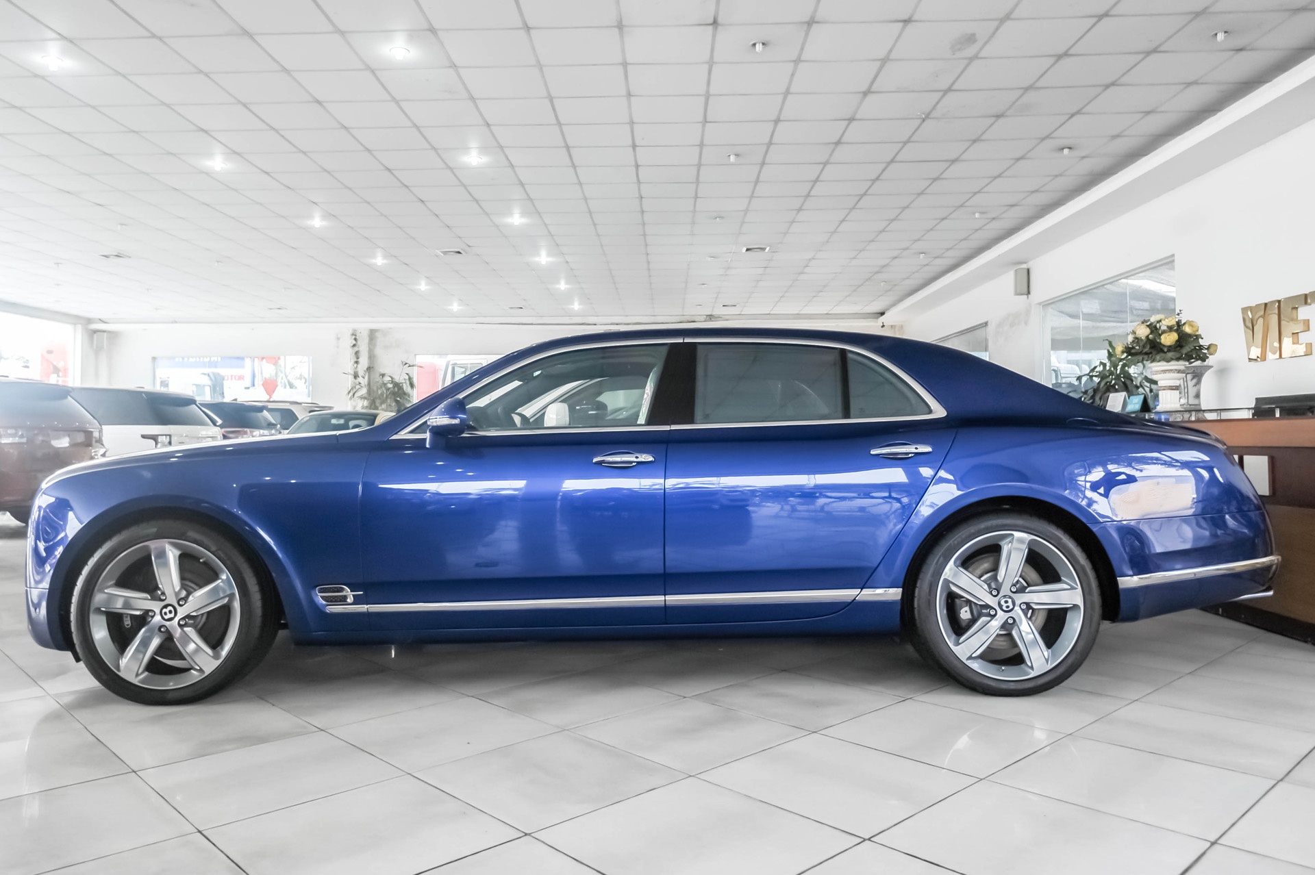 Bentley Mulsanne Speed xanh duong anh 2