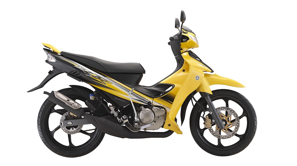 Xe con tay 2 thi Yamaha 125ZR 2016 them mau son moi hinh anh