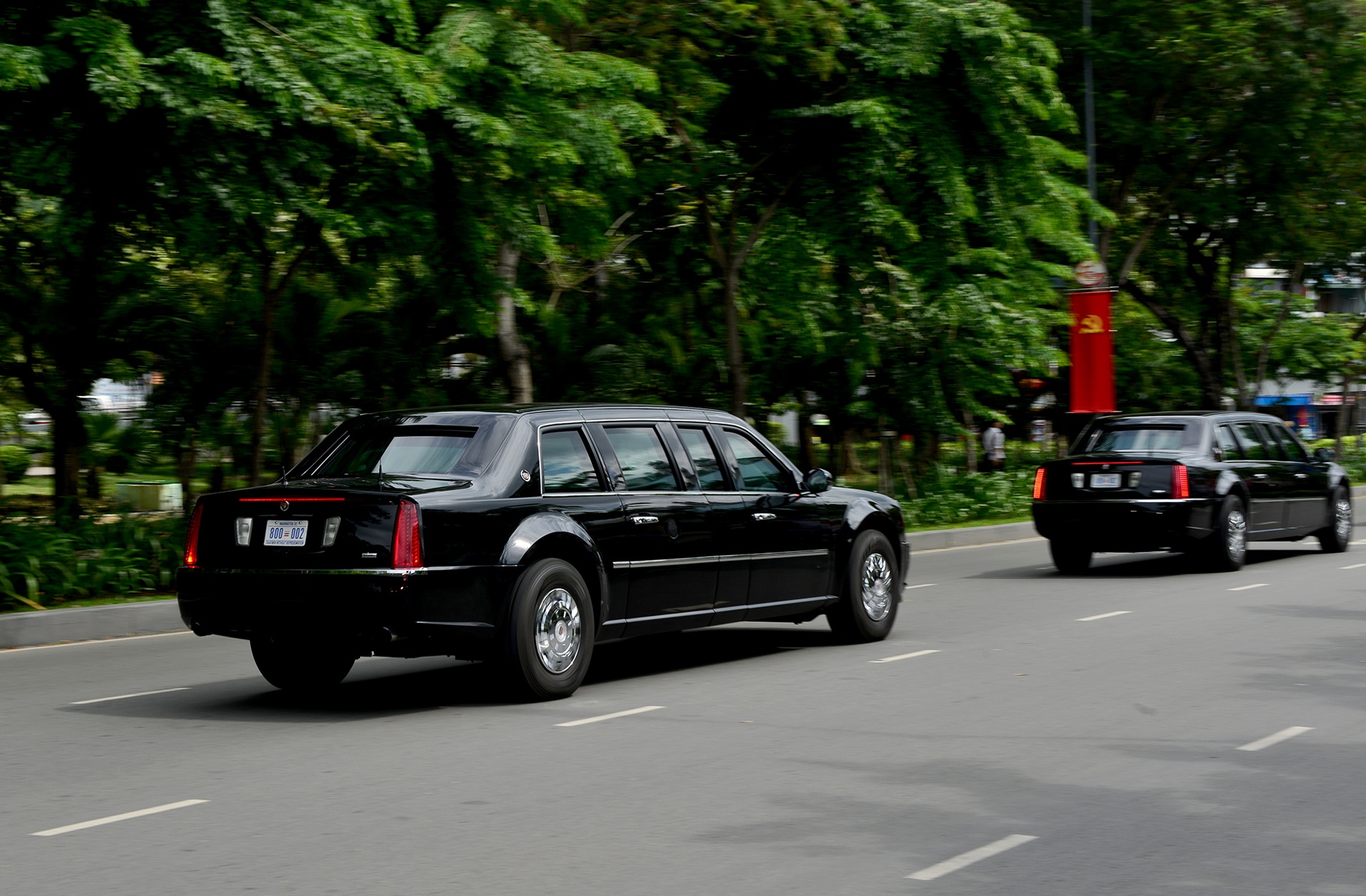 xe Cadillac One cua Tong thong anh 5