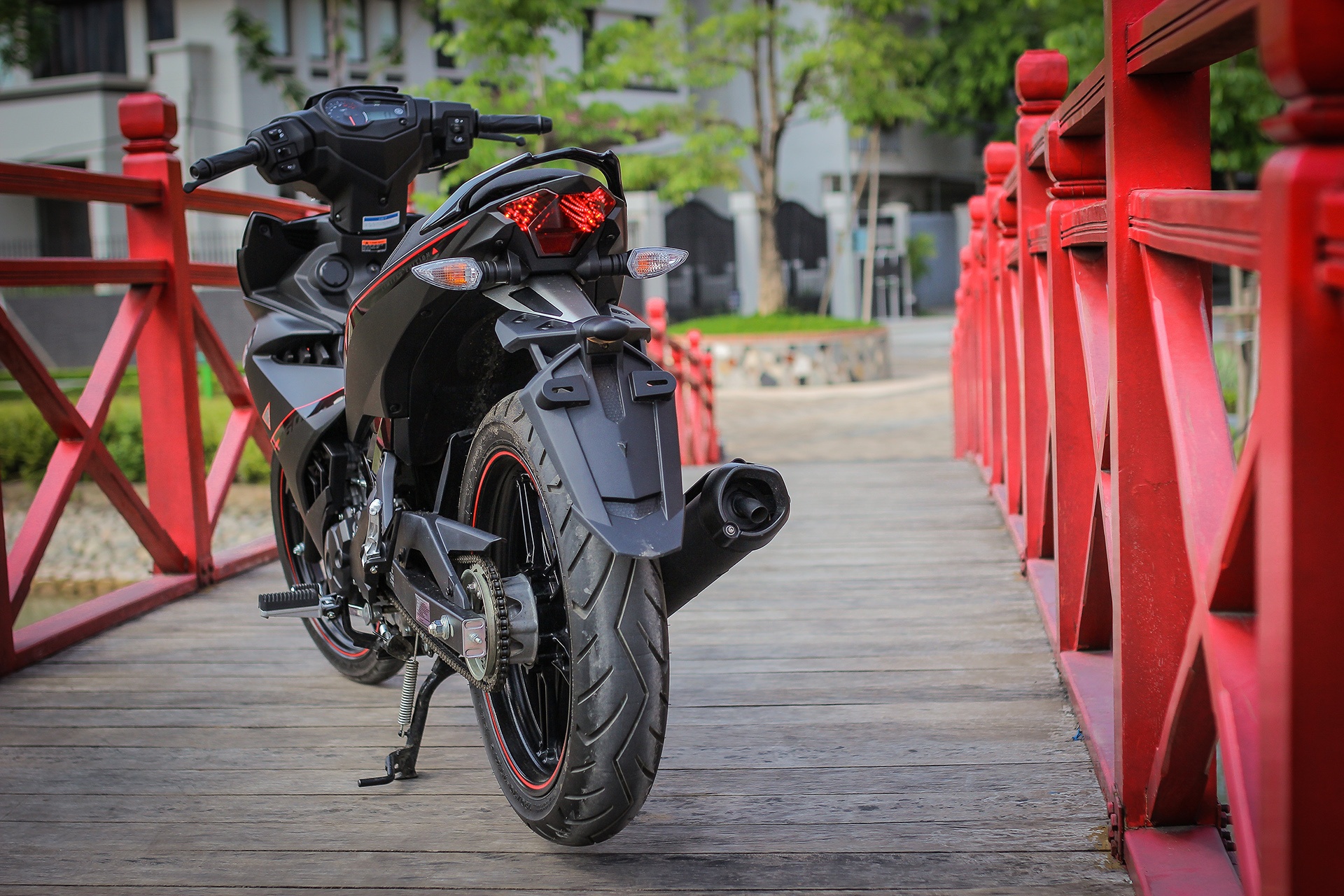 Yamaha Exciter 150 Matte Black tại Việt Nam ảnh 3 Yamaha Exciter 150 Matte Black tai Viet Nam anh 3