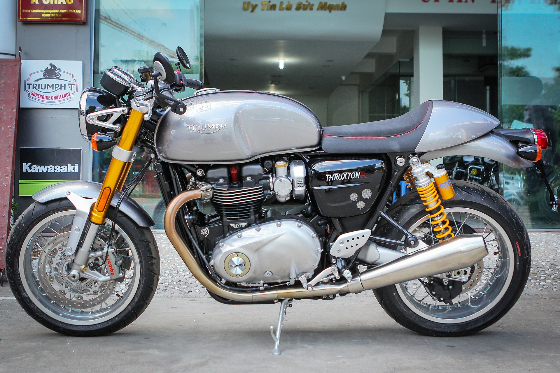 Mau cafe racer 1.200 phan khoi cua Triumph ve Viet Nam hinh anh