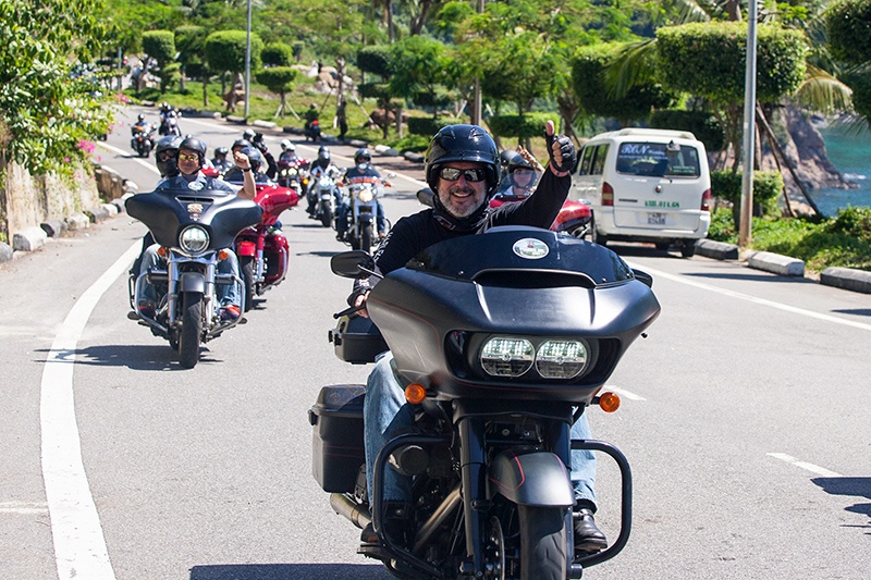 Gan 200 xe phan khoi lon dieu hanh tai Da Nang hinh anh