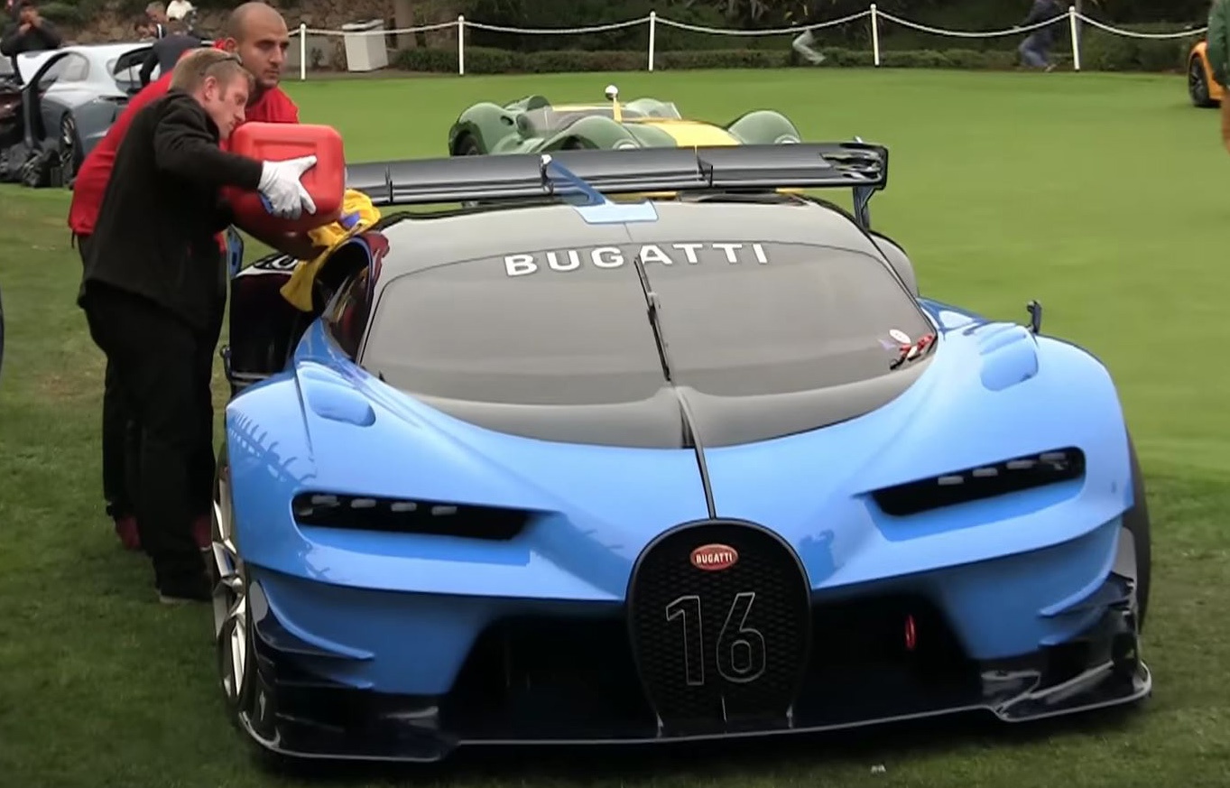 Sieu xe Bugatti Vision Gran Turismo khong the len doc nho hinh anh