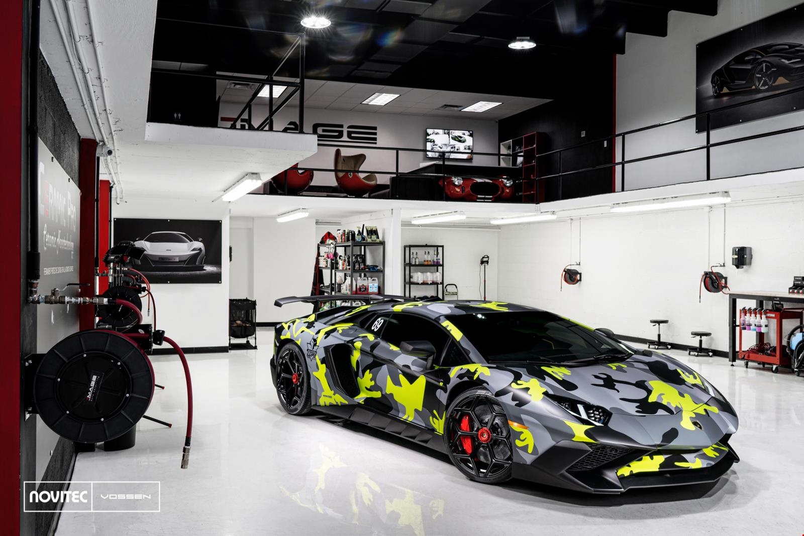 Lamborghini Aventador SV thay dien mao, do cong suat hinh anh