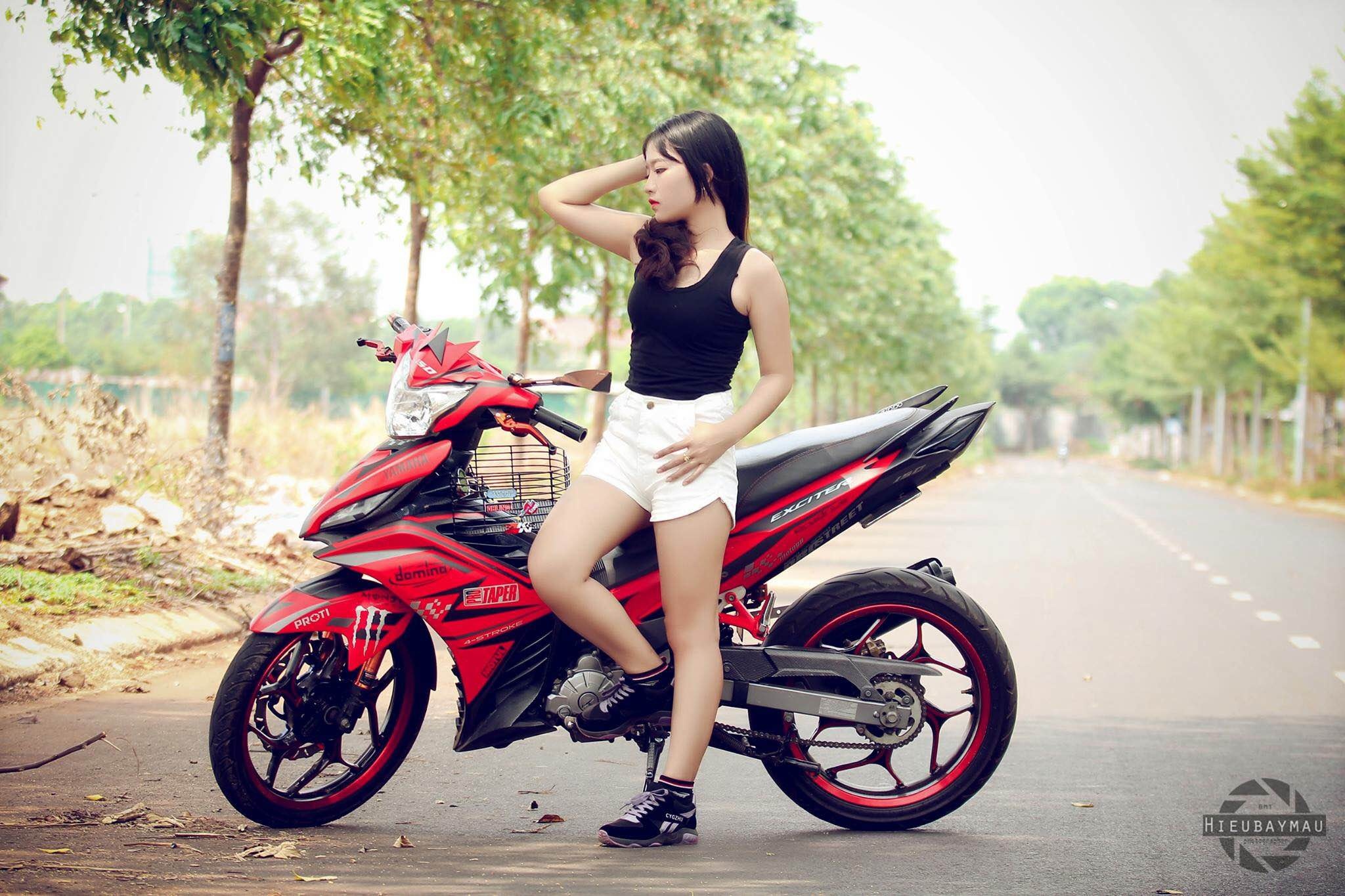 Exciter 135 len do choi nhe cua biker Dak Lak hinh anh