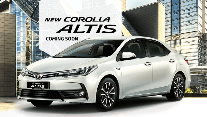 Toyota Altis 2017 thay doi thiet ke nhe, them tinh nang hinh anh