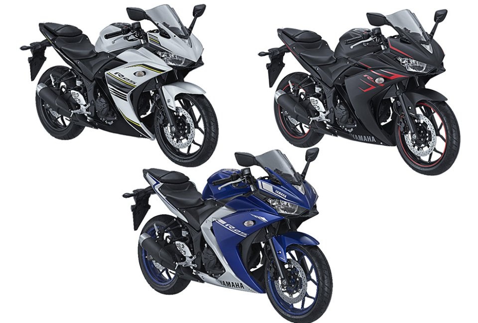 Yamaha R25 2017 thay mau son, tang gia ban hinh anh