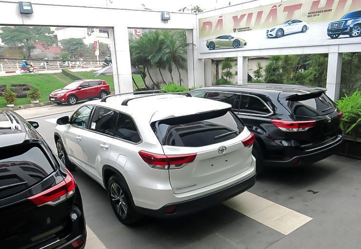Toyota Highlander 2017 tại Việt Nam ảnh 1 Toyota Highlander 2017 tai Viet Nam anh 1