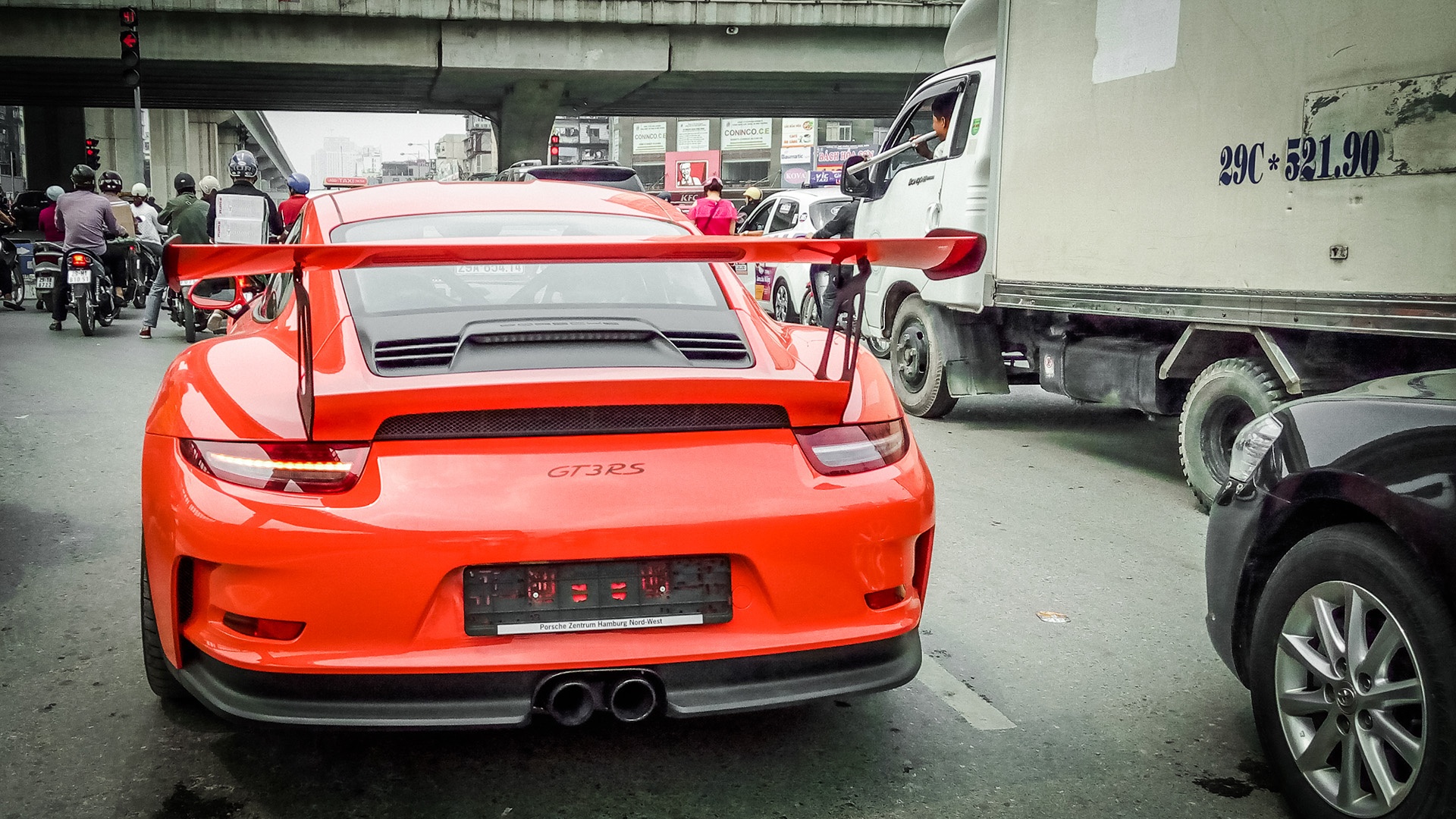 Porsche 911 GT3 RS doc nhat Viet Nam anh 5
