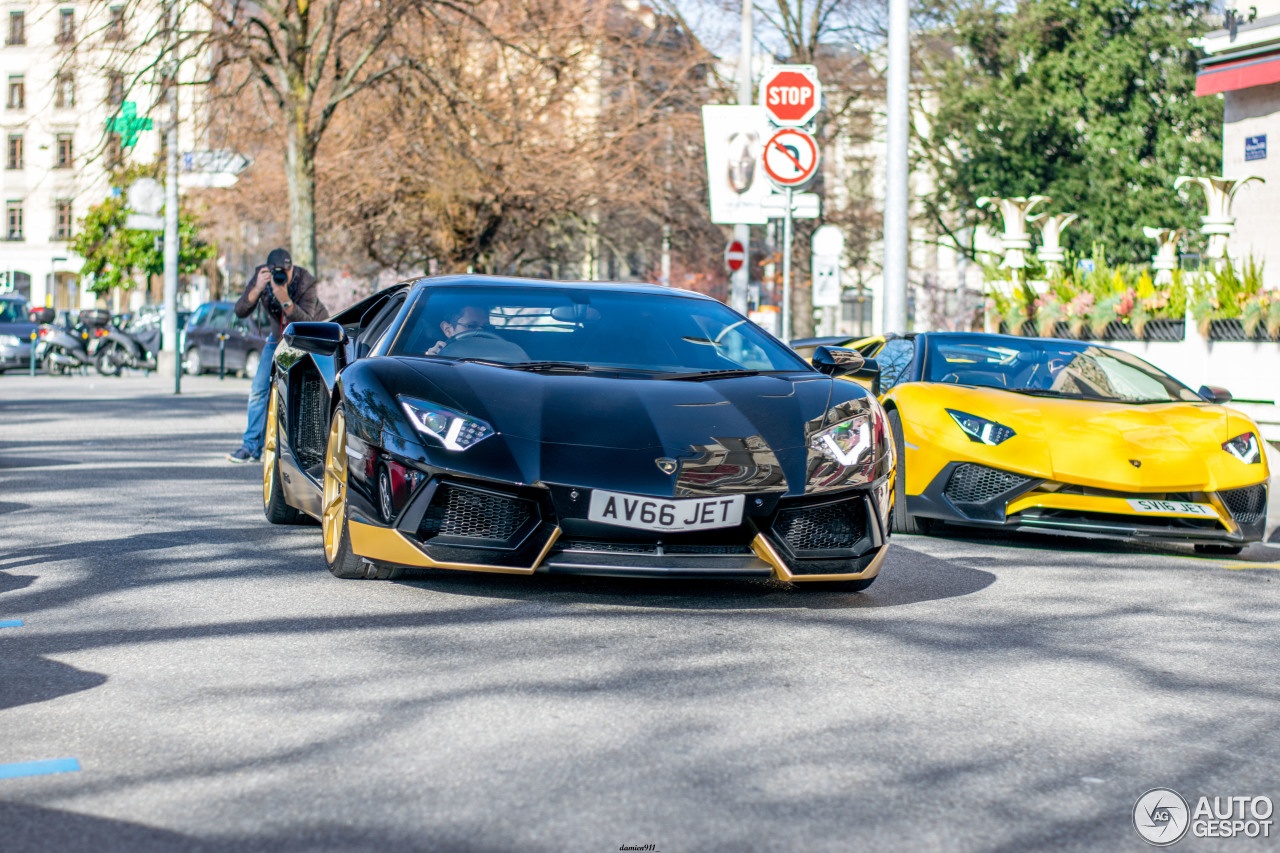 Lamborghini Aventador bản đặc biệt ảnh 1 Lamborghini Aventador ban dac biet anh 1