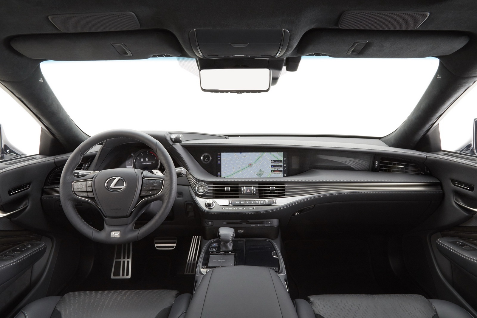 Lexus LS 500 F Sport trinh lang anh 4