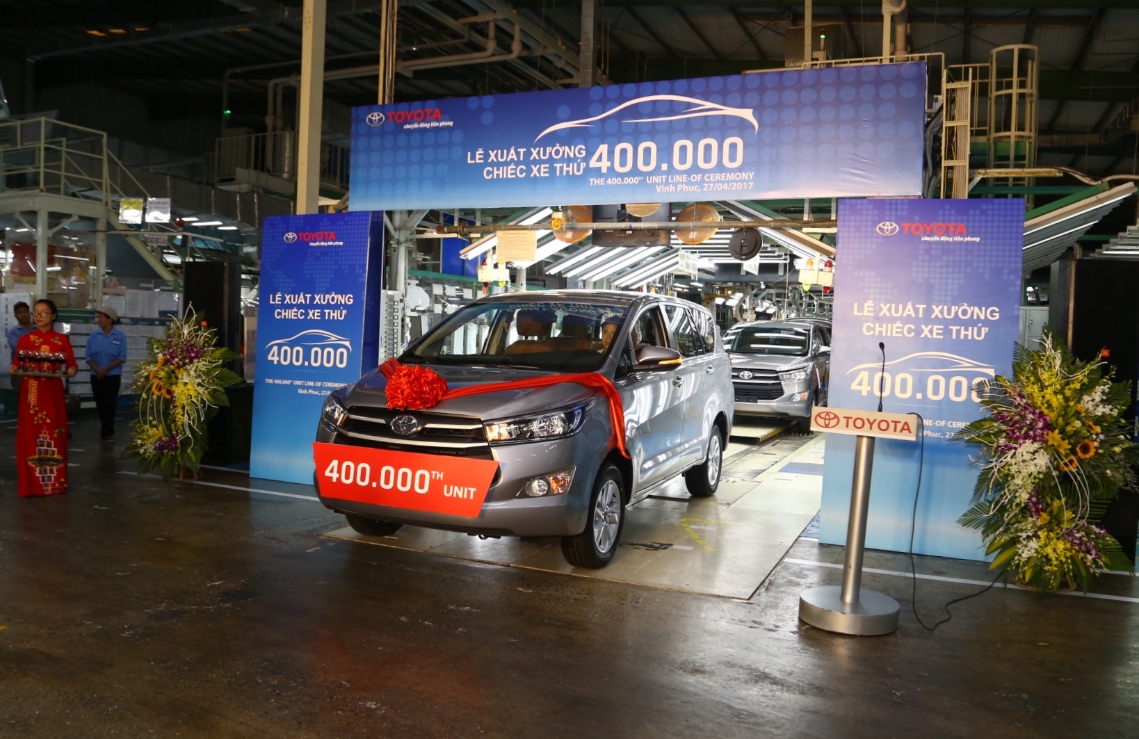 400.000 xe Toyota san xuat tai Viet Nam sau 21 nam hinh anh