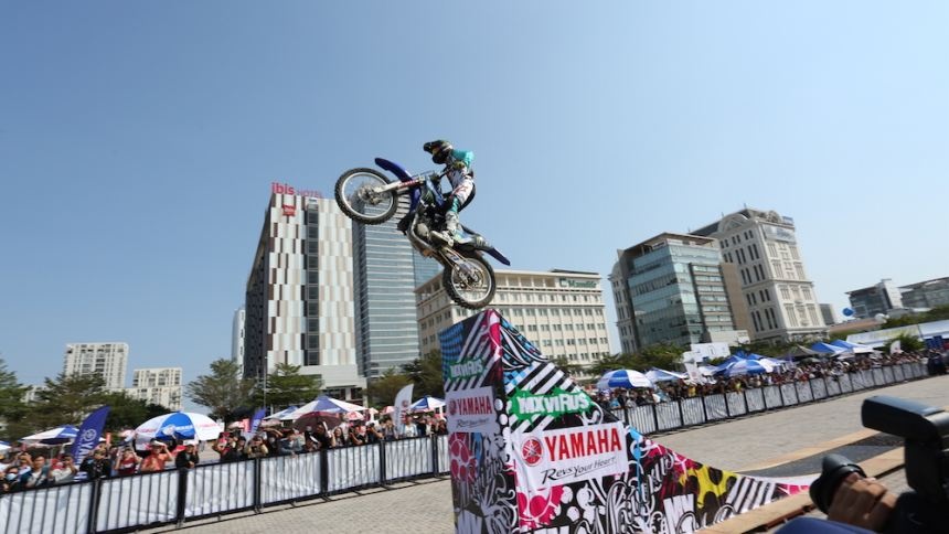 Yamaha Việt Nam tại triển lãm xe máy 2017 ảnh 3 Yamaha Viet Nam tai trien lam xe may 2017 anh 3