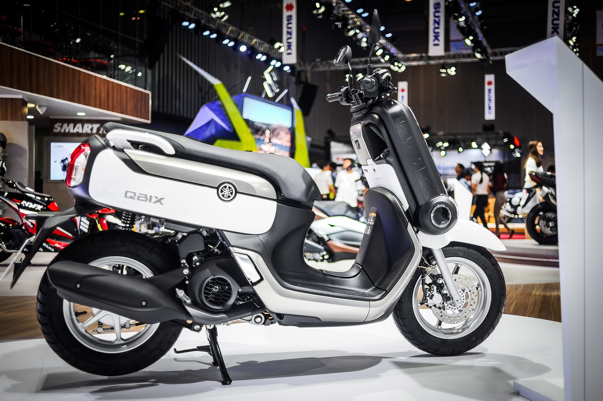 xe tay ga Yamaha QBIX ra mat anh 3