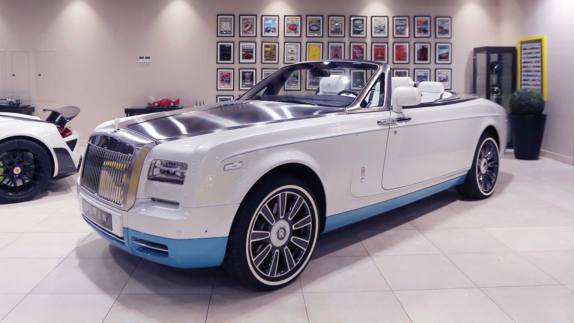 Rolls-Royce Phantom mui tran cuoi cung ra mat tai A-rap hinh anh