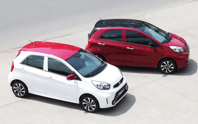 Kia Morning giam gia sau khi Hyundai Grand i10 ra mat hinh anh