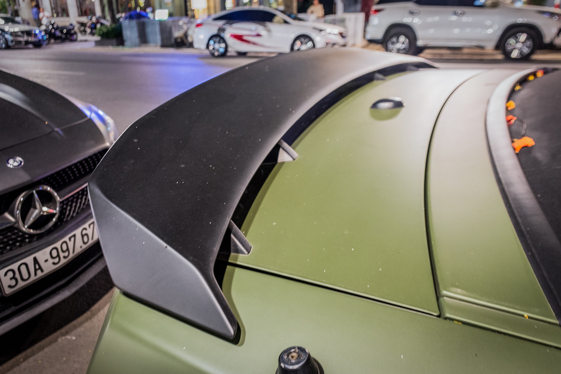 Ford Mustang do body tai Ha Noi anh 4