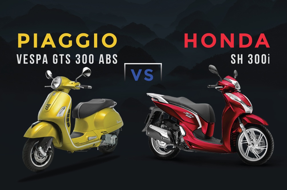 Vespa GTS 300 ABS lay gi canh tranh Honda SH 300i? hinh anh