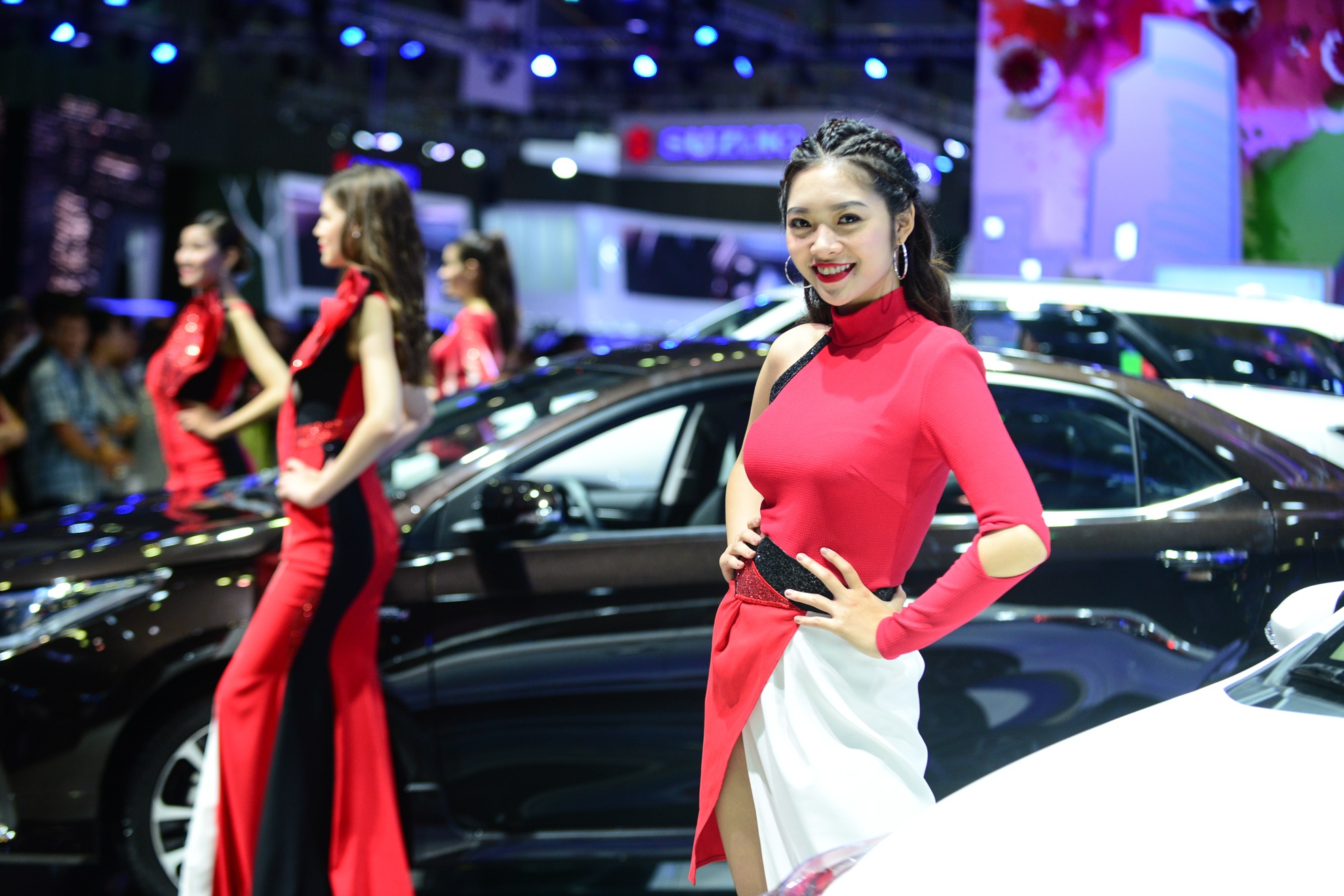 Nguoi dep tai Vietnam Motor Show 2017 anh 5