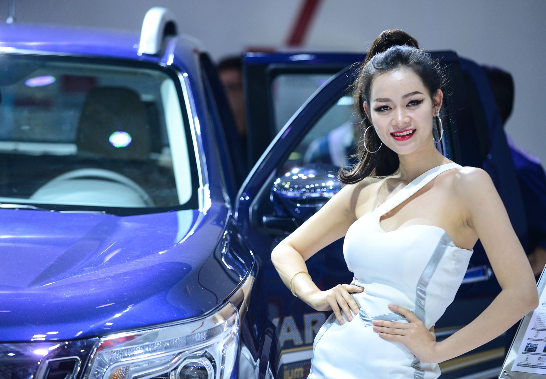 Nguoi dep tai Vietnam Motor Show 2017 anh 13