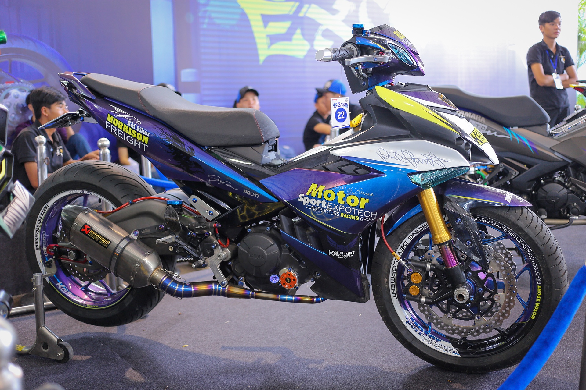 Exciter 150 do anh 1