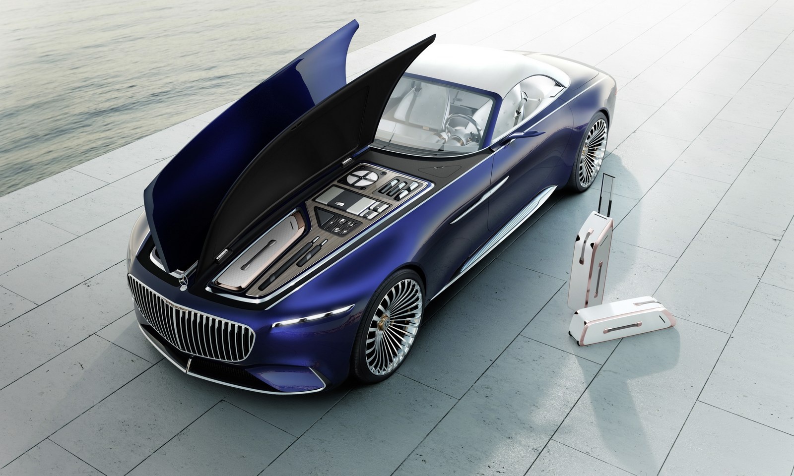 mui tran sieu sang Mercedes-Maybach 6 Cabriolet anh 2