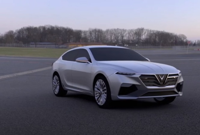 Video 3D oto dau tien cua VinFast hinh anh
