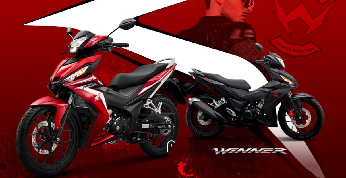 Honda Winner 150 them mau den mo, quyet dau Exciter hinh anh