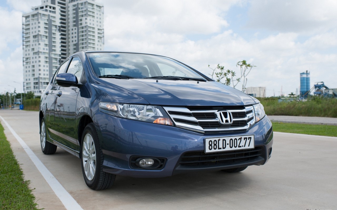 Hon 1.500 chiec Honda City bi trieu hoi vi loi tui khi tai Viet Nam hinh anh