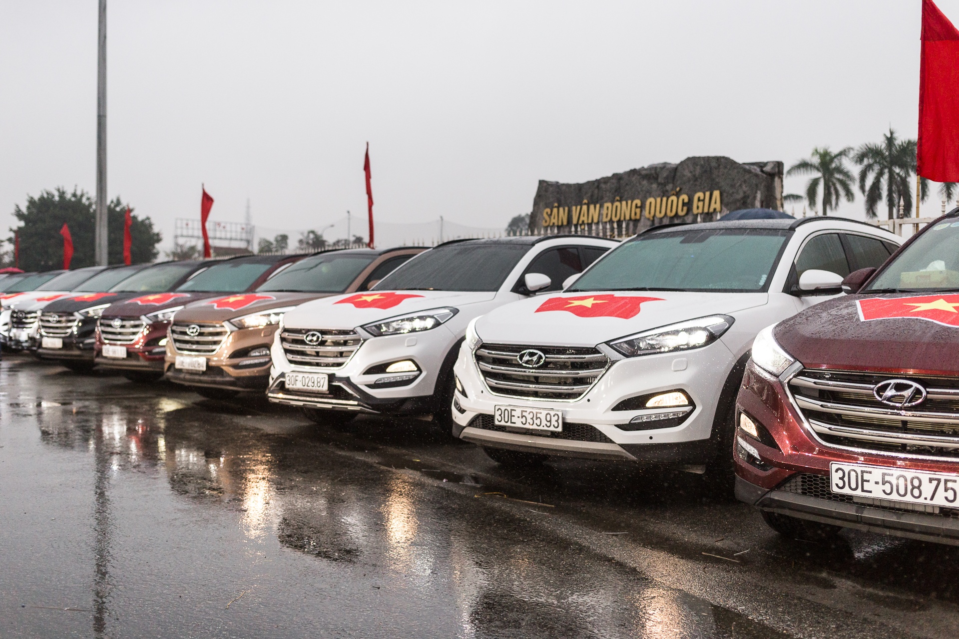 dan xe co vu U23 Viet Nam anh 2