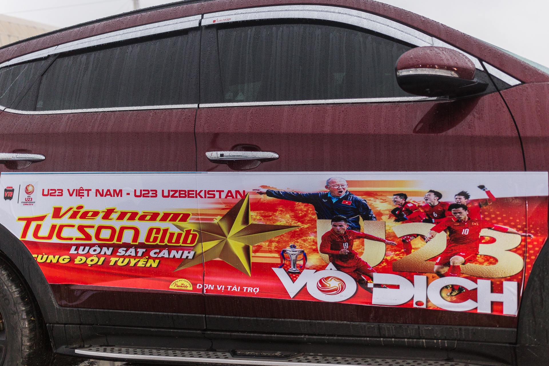 dan xe co vu U23 Viet Nam anh 5