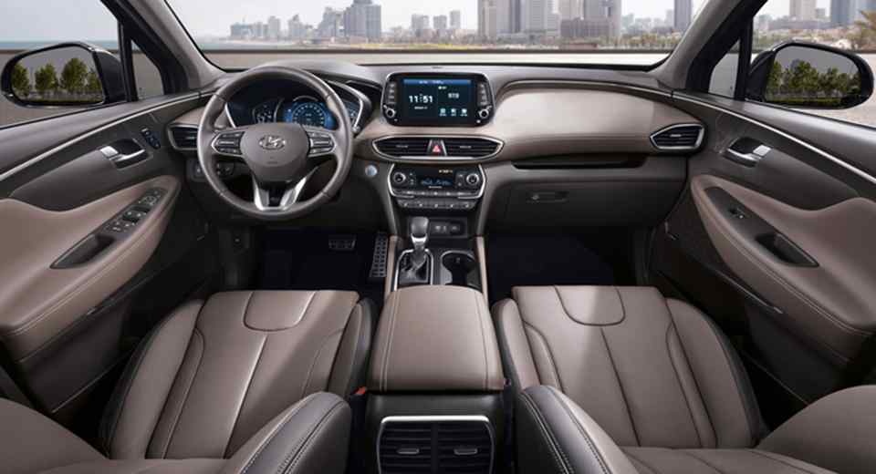 Hyundai Santa Fe 2018 lộ diện ảnh 2 Hyundai Santa Fe 2018 lo dien anh 2