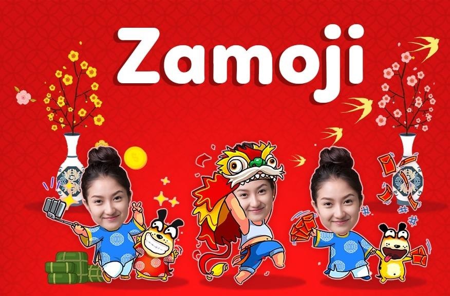 Tao sticker chuc Tet tu anh ca nhan bang Zamoji hinh anh