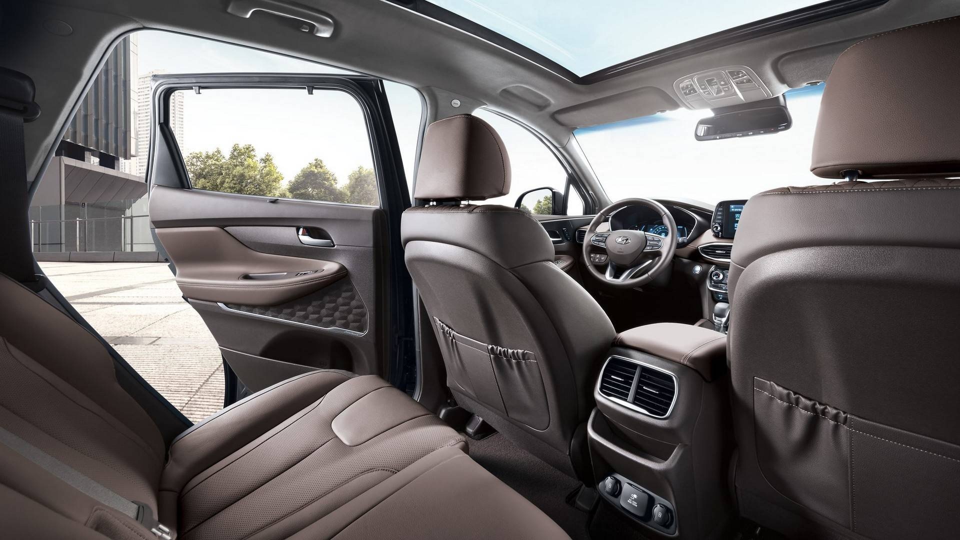 Hyundai Santa Fe 2019 lộ diện ảnh 8 Hyundai Santa Fe 2019 lo dien anh 8