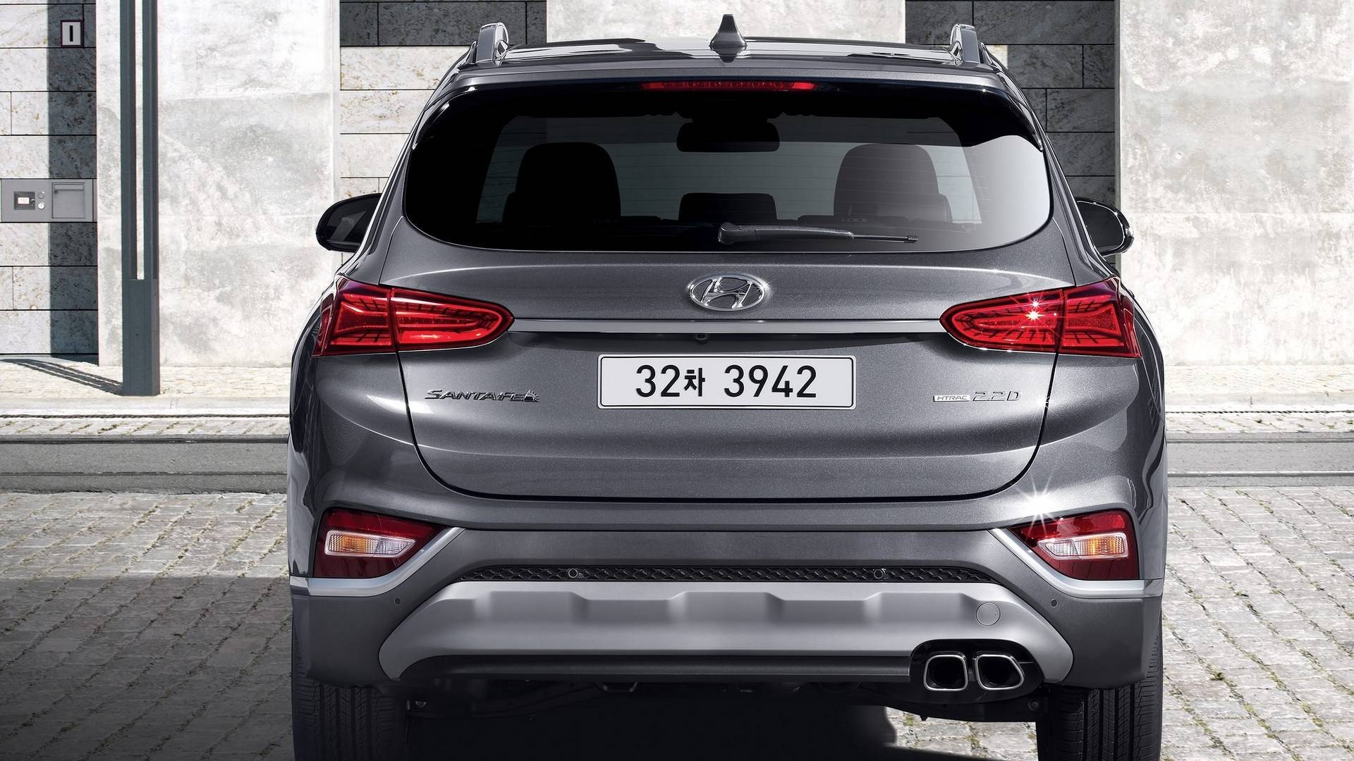 Hyundai Santa Fe 2019 lộ diện ảnh 4 Hyundai Santa Fe 2019 lo dien anh 4
