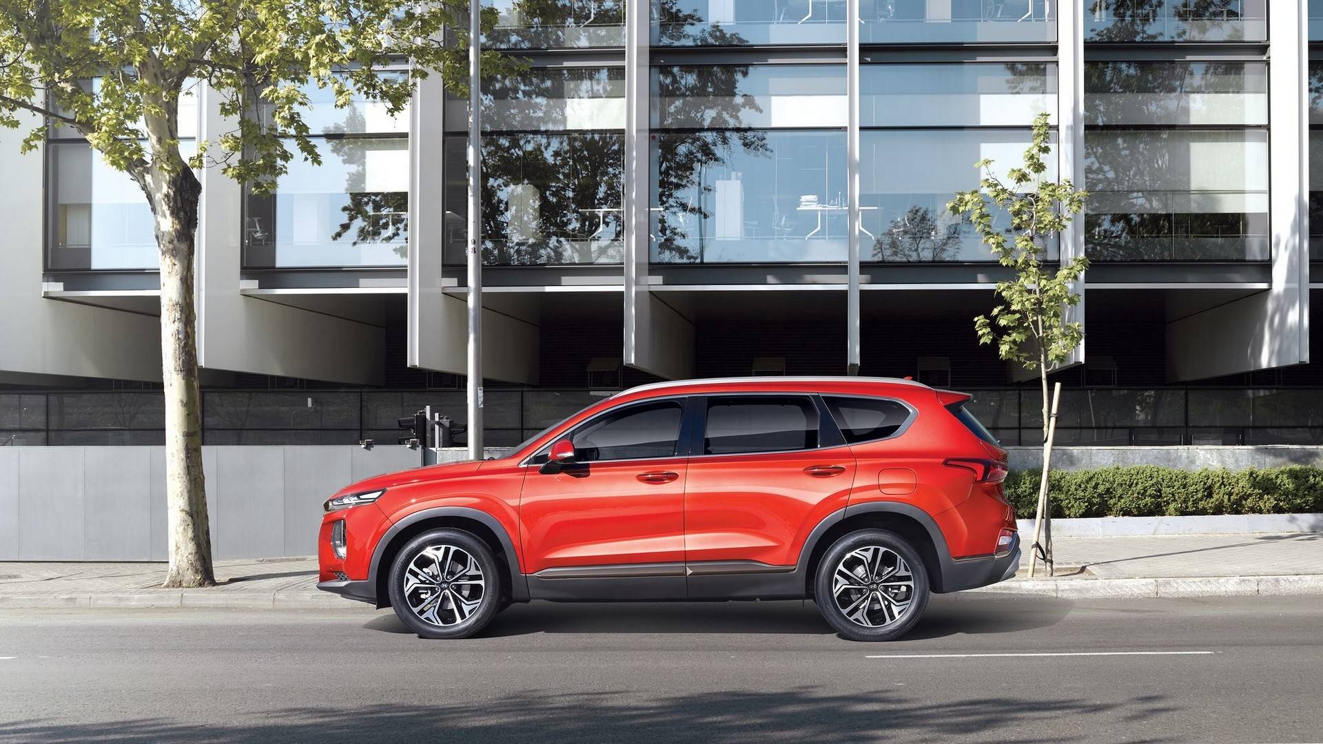 Hyundai Santa Fe 2019 lộ diện ảnh 5 Hyundai Santa Fe 2019 lo dien anh 5