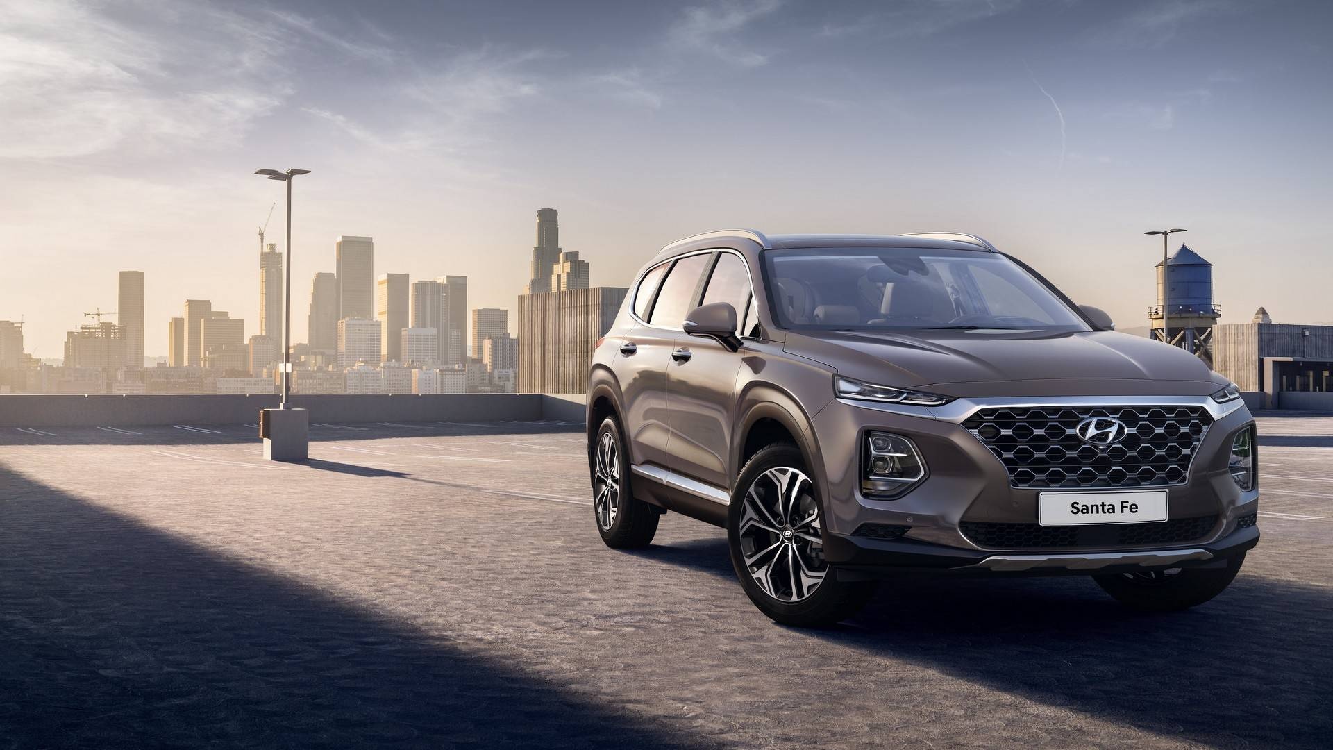 Hyundai Santa Fe 2019 lộ diện ảnh 2 Hyundai Santa Fe 2019 lo dien anh 2