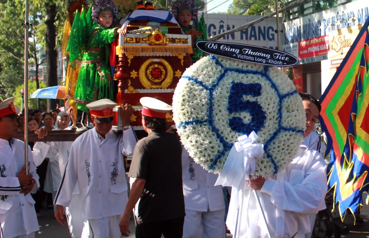 HLV Tam Lang 'tham' san Thong Nhat lan cuoi trong le tang hinh anh