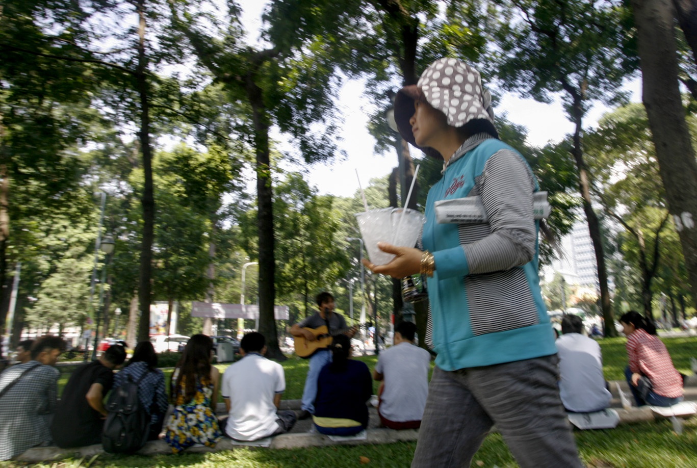 Cà phê bệt, du ca Sài Gòn đã trở thành “món ăn” ngon của du khách mỗi dịp tới đây