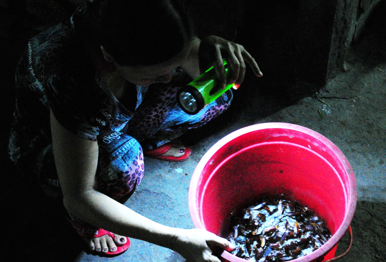 Nguoi phu nu 15 nam mo mam bat gian dem o Sai Gon hinh anh