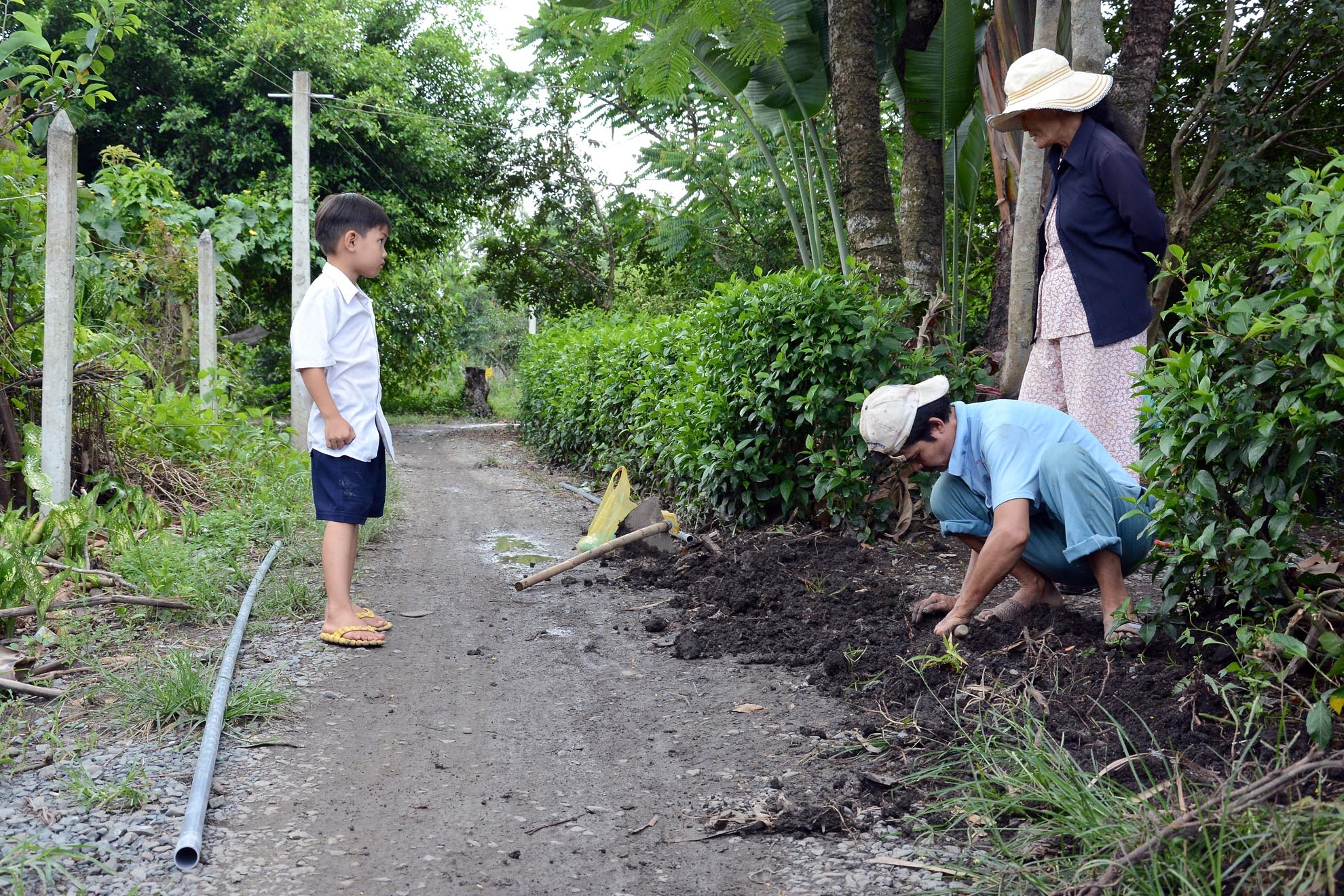 Trước đây mua sạch với giá hơn 30 ngàn/m3 nước, bây giờ có nước sạch thì giá chỉ có 8 ngàn/m3 nước.
