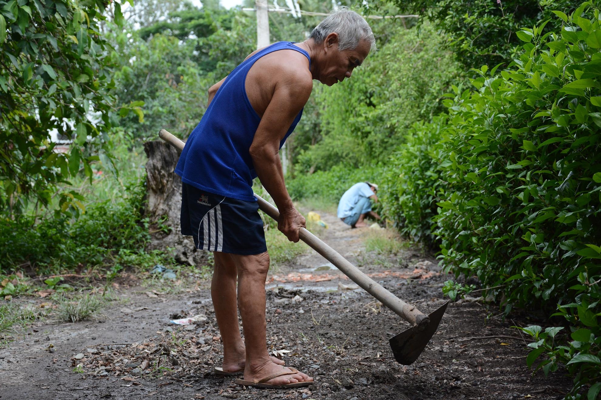 Nhiều người dân bày tỏ sự vui mừng vì có nước sạch làm đời sống của họ trở nên văn minh hơn. Một số hộ dù không đủ tiền mua ống dẫn nước cũng cố gắng vay mượn để có thể đón nước sạch về dùng.