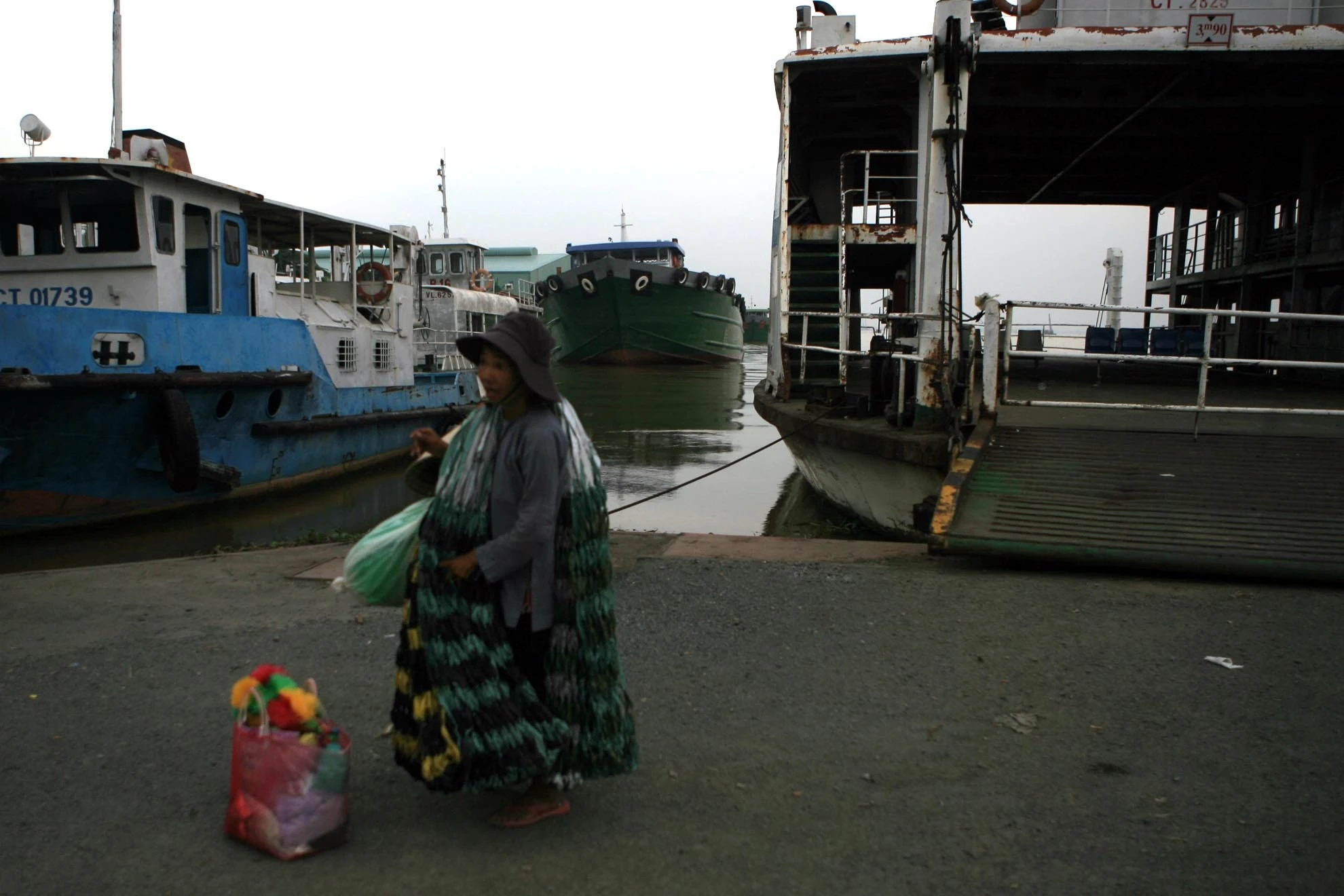 Số tiền kiếm được không lớn, nhưng đối với những người dân sống ở vùng quê nó đủ để trang trải ăn uống cho gia đình trong ngày.