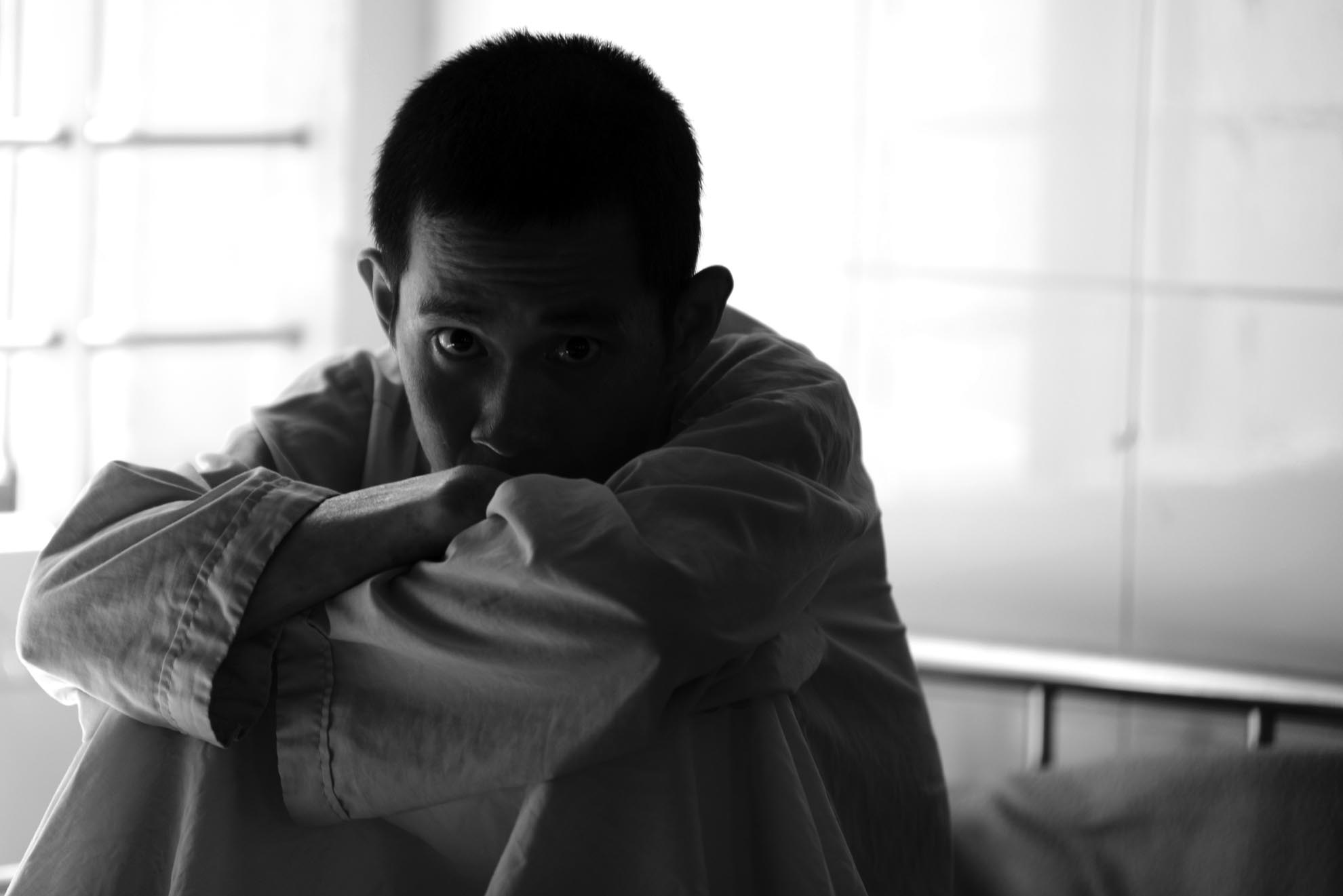 Hay ánh mắt của một bệnh nhân trẻ tuổi chất đầy nỗi niềm.