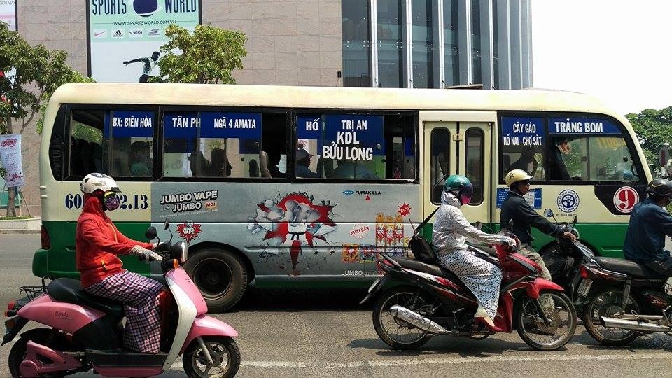 TP HCM quảng cáo trên xe buýt ảnh 1 TP HCM quang cao tren xe buyt anh 1