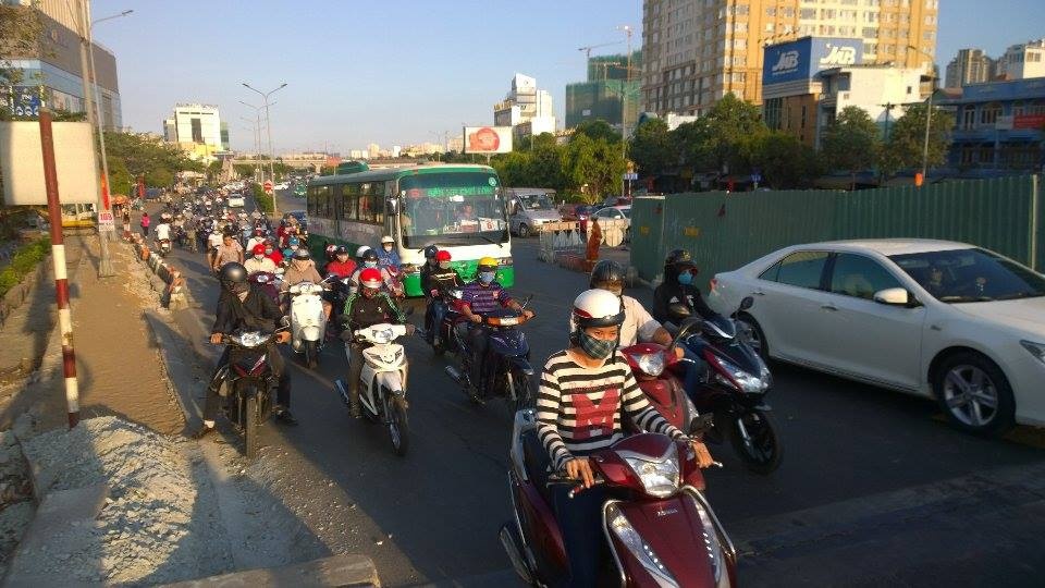 Giao thông Sài Gòn thông thoáng ảnh 1 Giao thong Sai Gon thong thoang anh 1